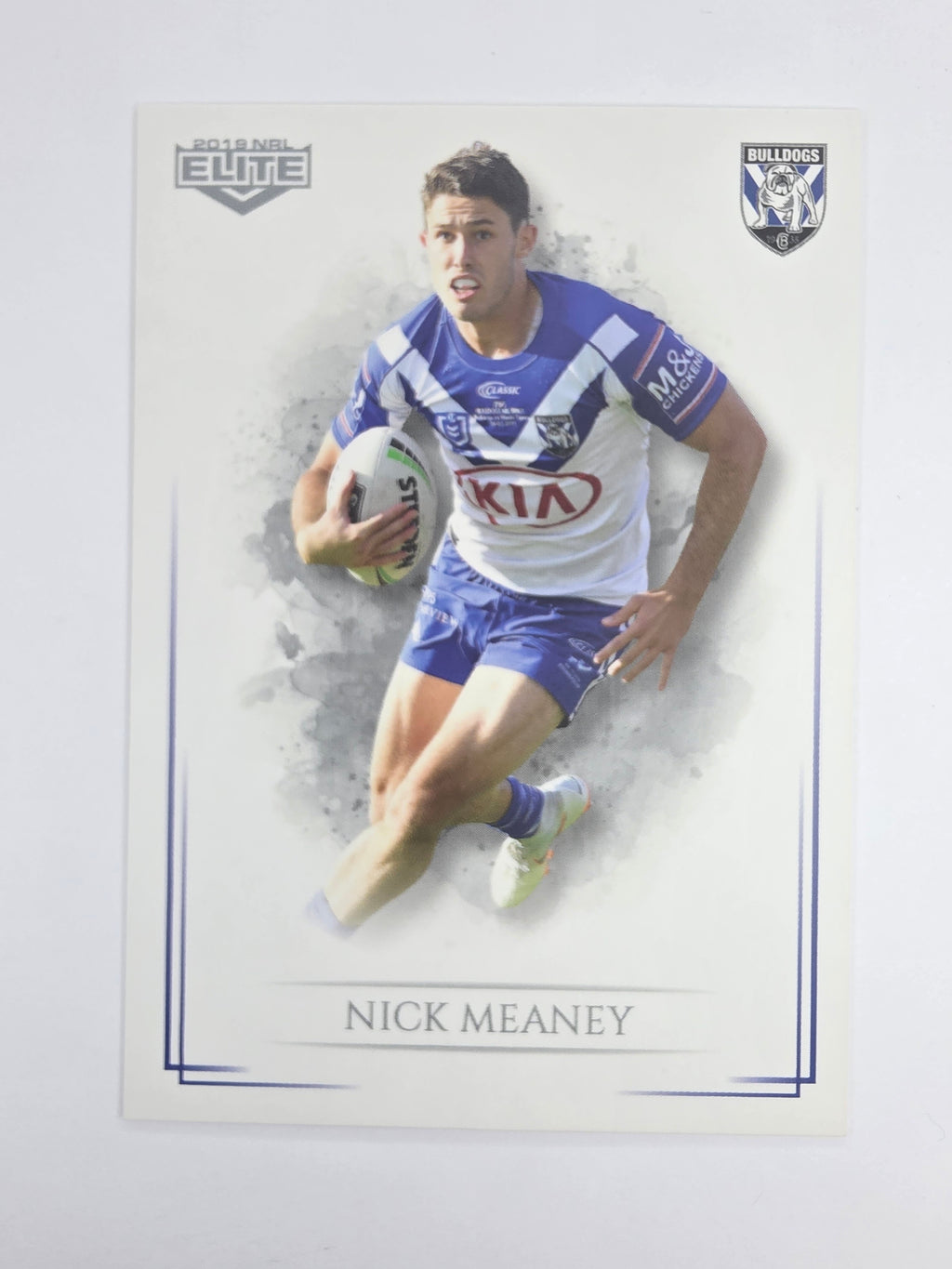 NRL 2019 Elite Base Card #25 Nick Meaney Canterbury Bankstown Bulldogs