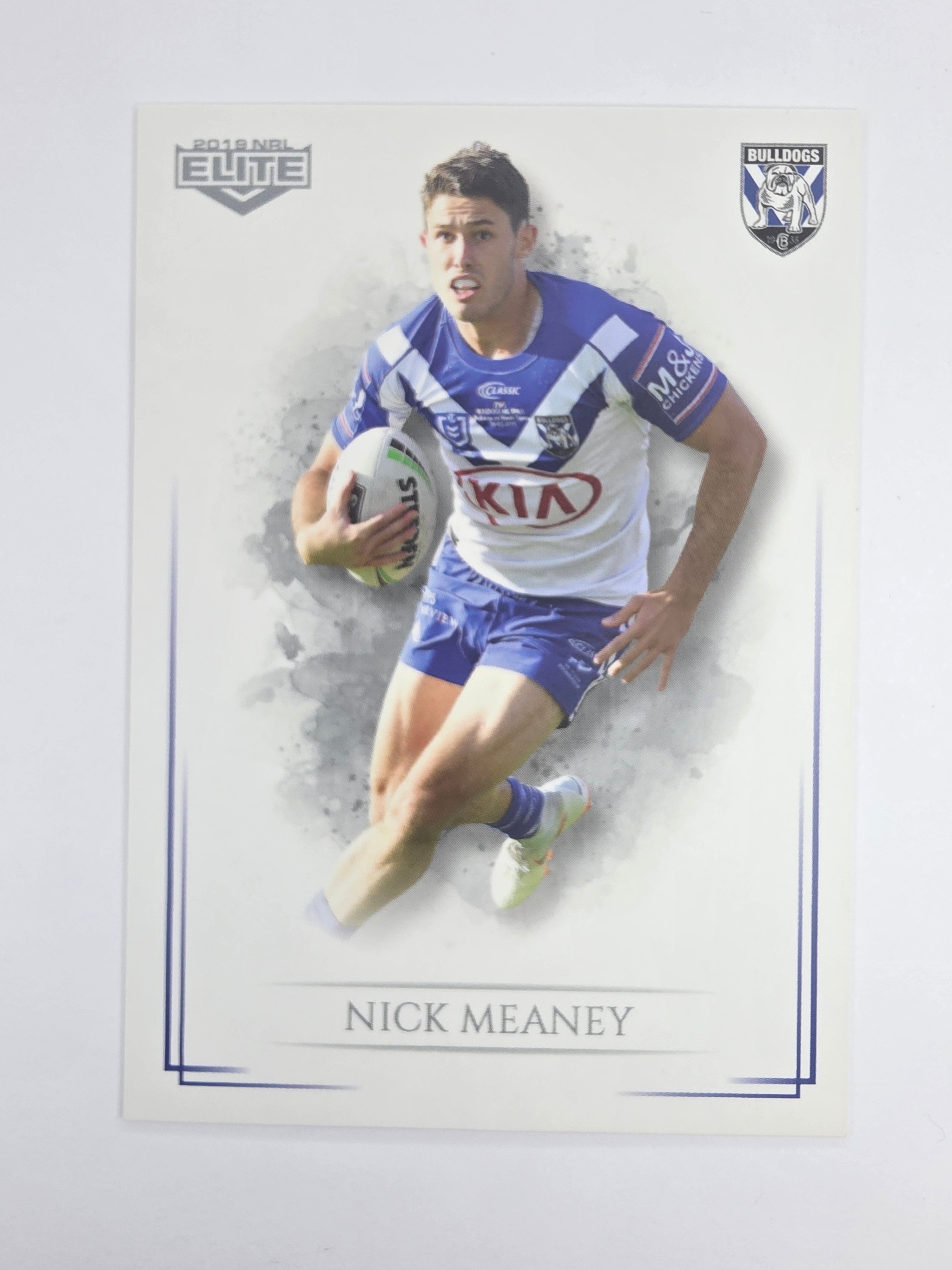 NRL 2019 Elite Base Card #25 Nick Meaney Canterbury Bankstown Bulldogs