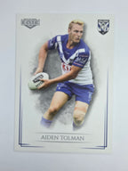 NRL 2019 Elite Base Card #27 Aiden Tolman Canterbury Bankstown Bulldogs
