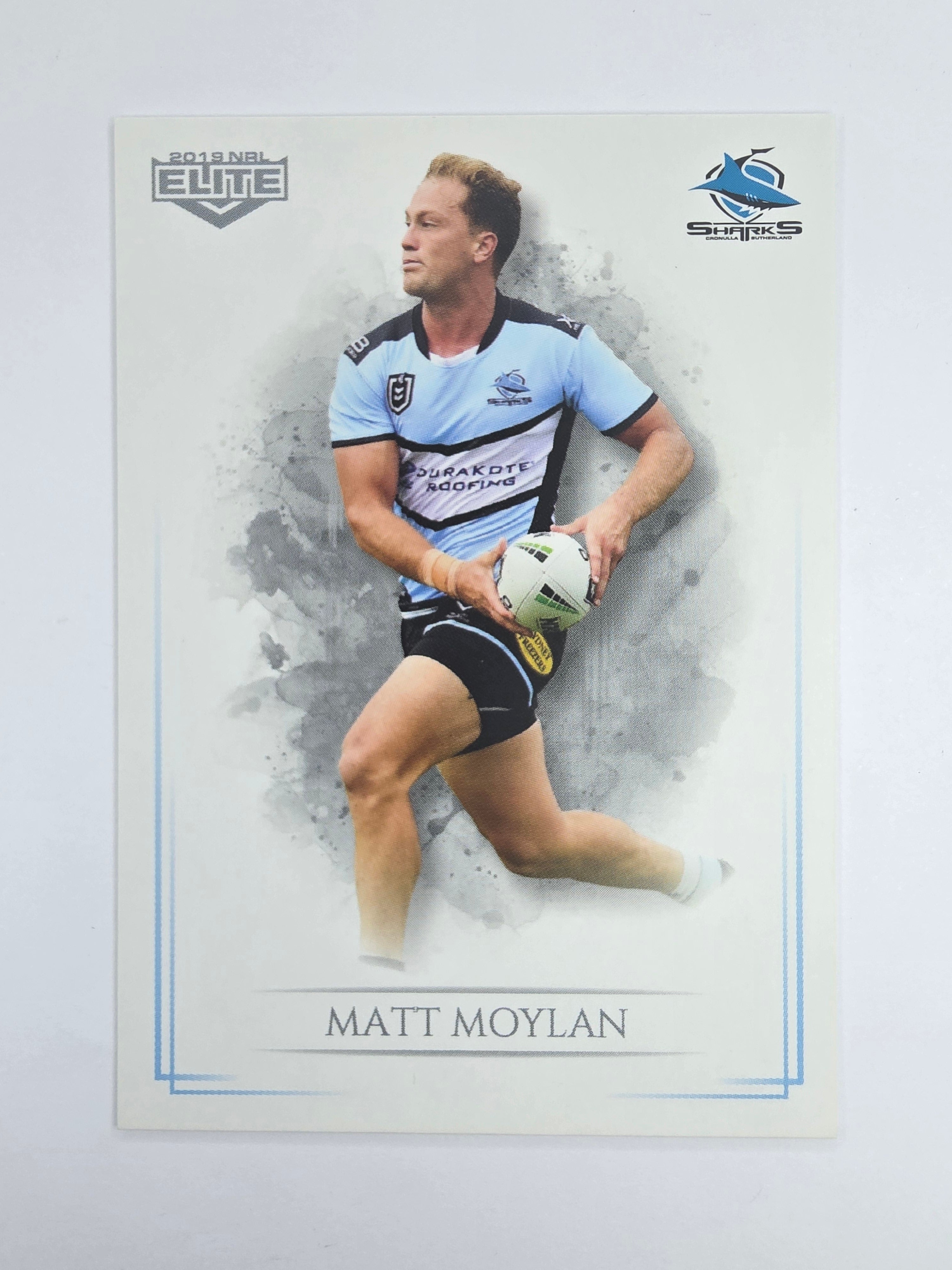 NRL 2019 Elite Base Card #33 Matt Moylan Cronulla Sutherland Sharks