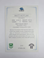 NRL 2019 Elite Base Card #33 Matt Moylan Cronulla Sutherland Sharks