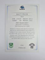 NRL 2019 Elite Base Card #34 Matt Prior Cronulla Sutherland Sharks