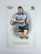 NRL 2019 Elite Base Card #35 Chad Townsend Cronulla Sutherland Sharks