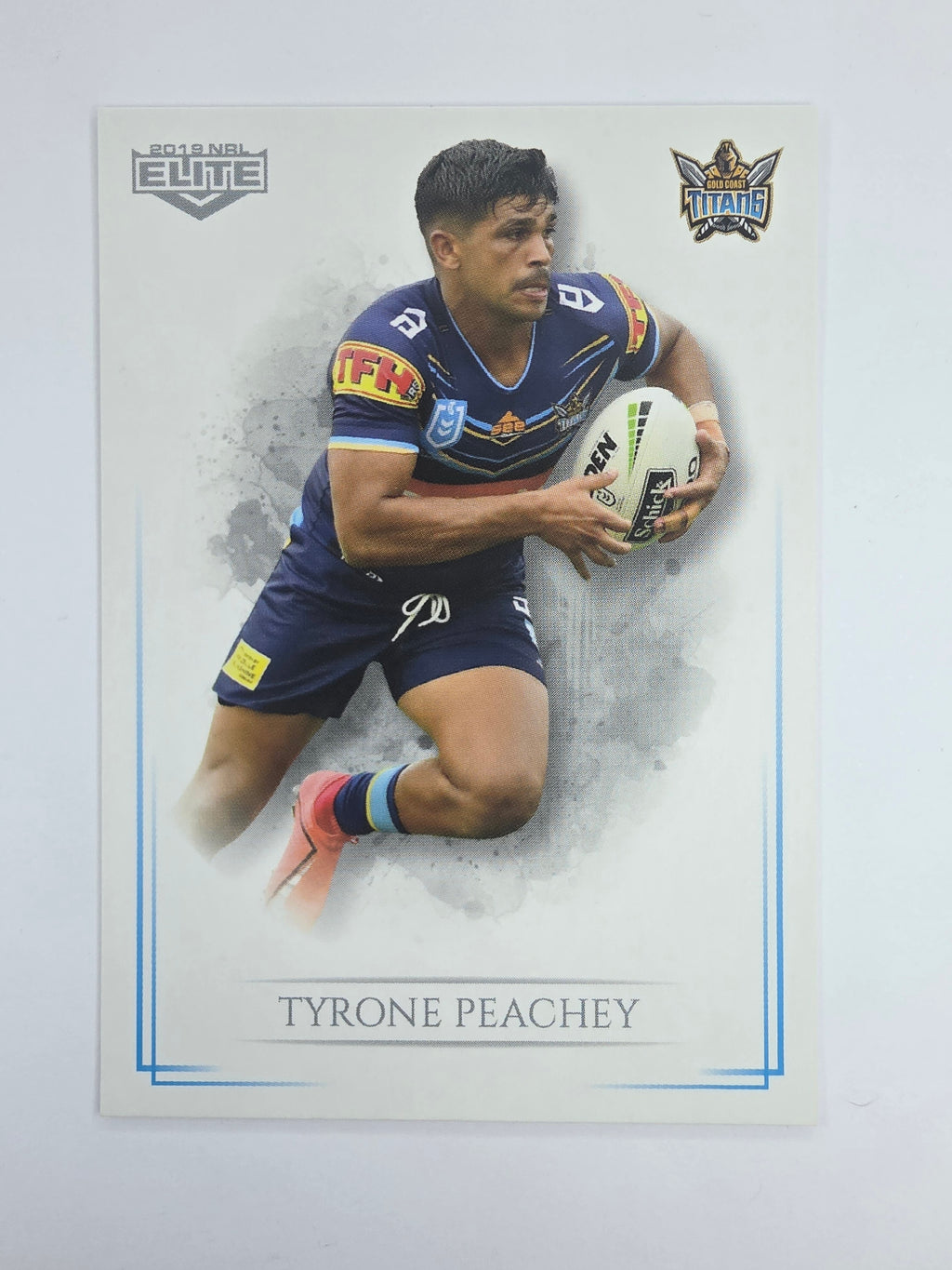 NRL 2019 Elite Base Card #43 Tyrone Peachey Gold Coast Titans