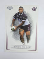 NRL 2019 Elite Base Card #48 Addin Fonua-Blake Manly Warringah Sea Eagles