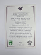 NRL 2019 Elite Base Card #52 Joel Thompson Manly Warringah Sea Eagles