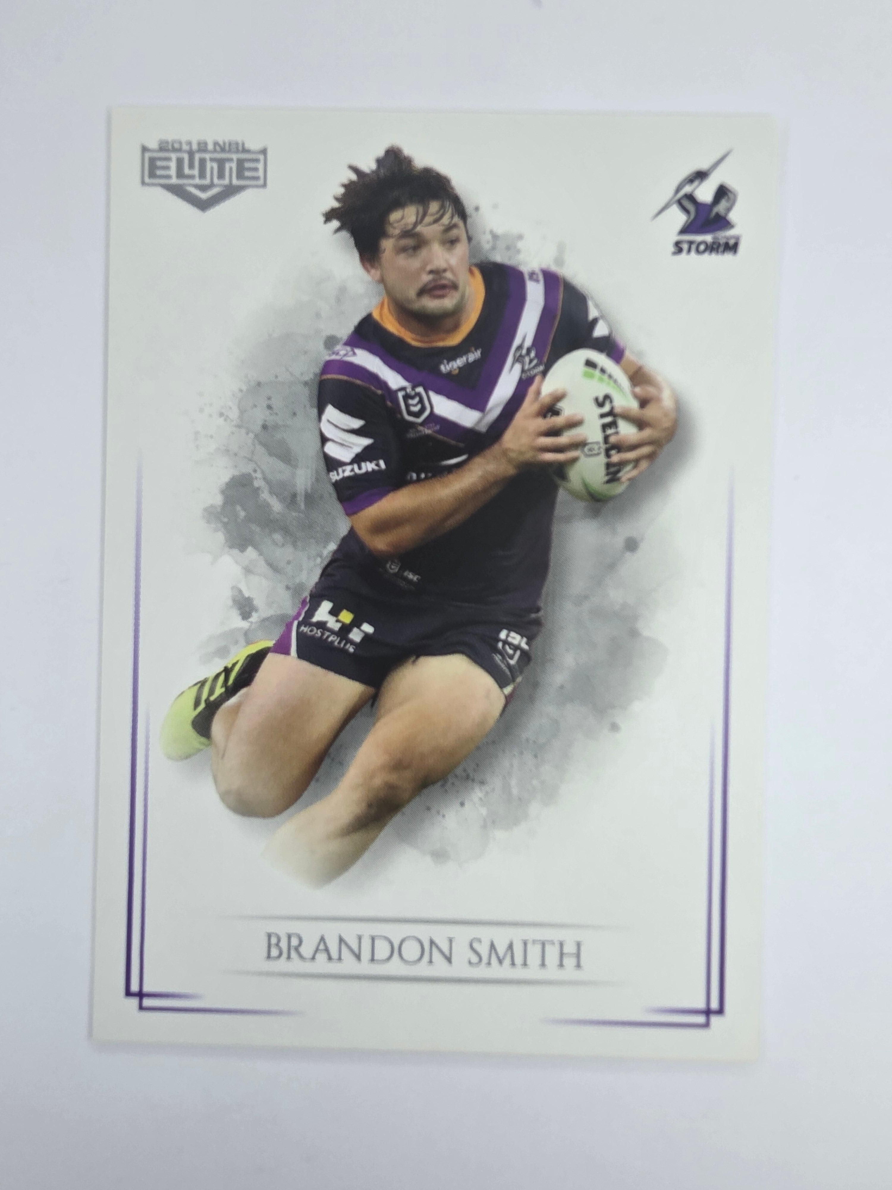 NRL 2019 Elite Base Card #61 Brandon Smith Melbourne Storm