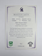 NRL 2019 Elite Base Card #61 Brandon Smith Melbourne Storm