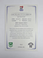 NRL 2019 Elite Base Card #65 Lachlan Fitzgibbon Newcastle Knights