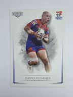NRL 2019 Elite Base Card #67 David Klemmer Newcastle Knights