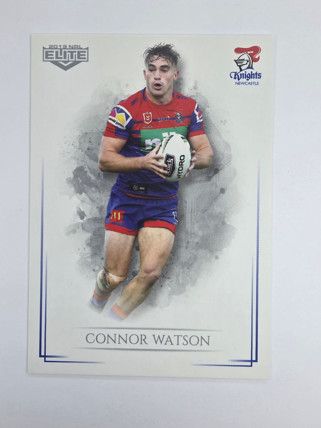 NRL 2019 Elite Base Card #72 Connor Watson Newcastle Knights