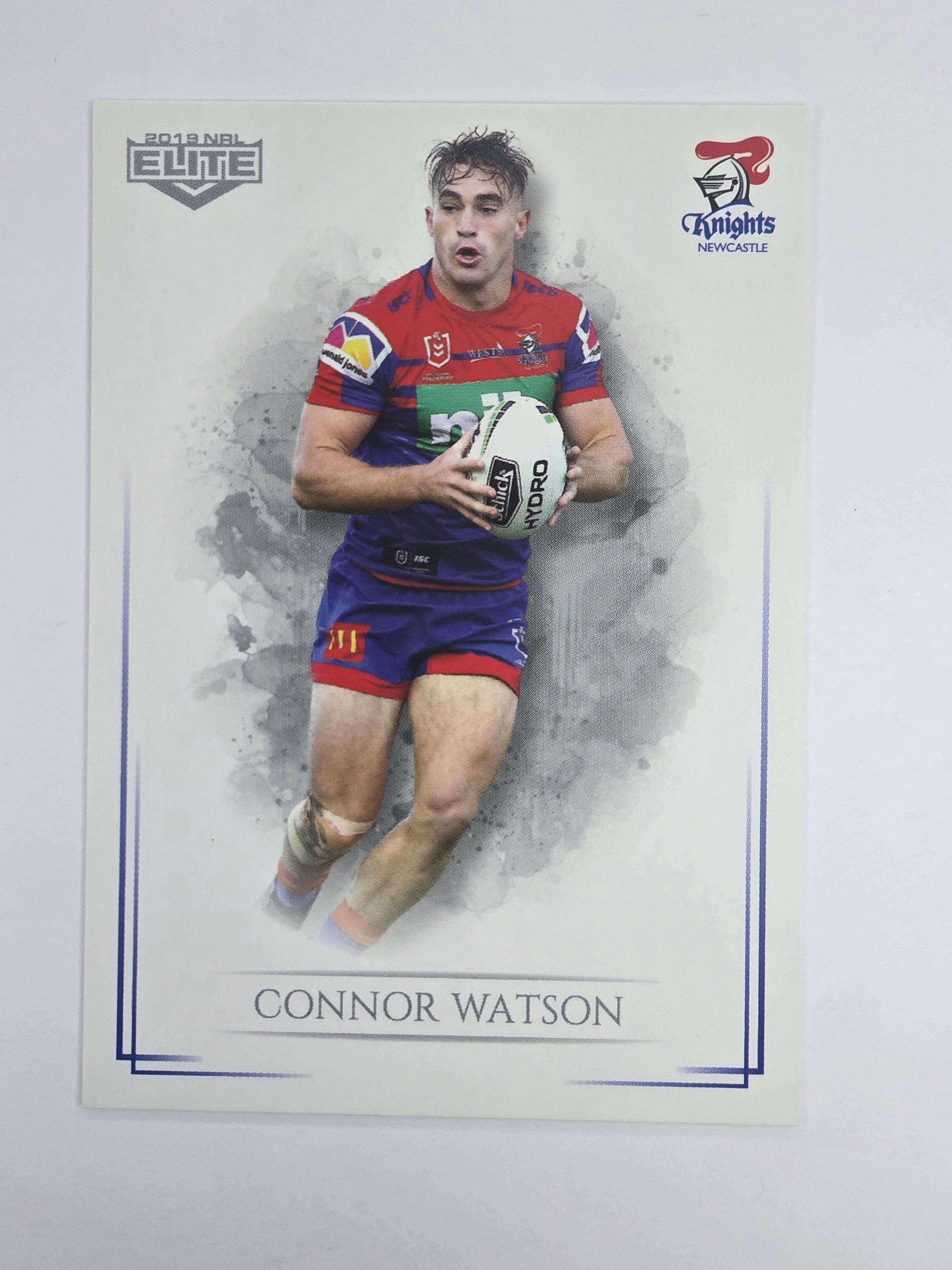 NRL 2019 Elite Base Card #72 Connor Watson Newcastle Knights