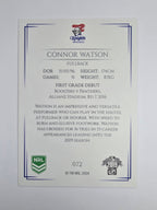 NRL 2019 Elite Base Card #72 Connor Watson Newcastle Knights