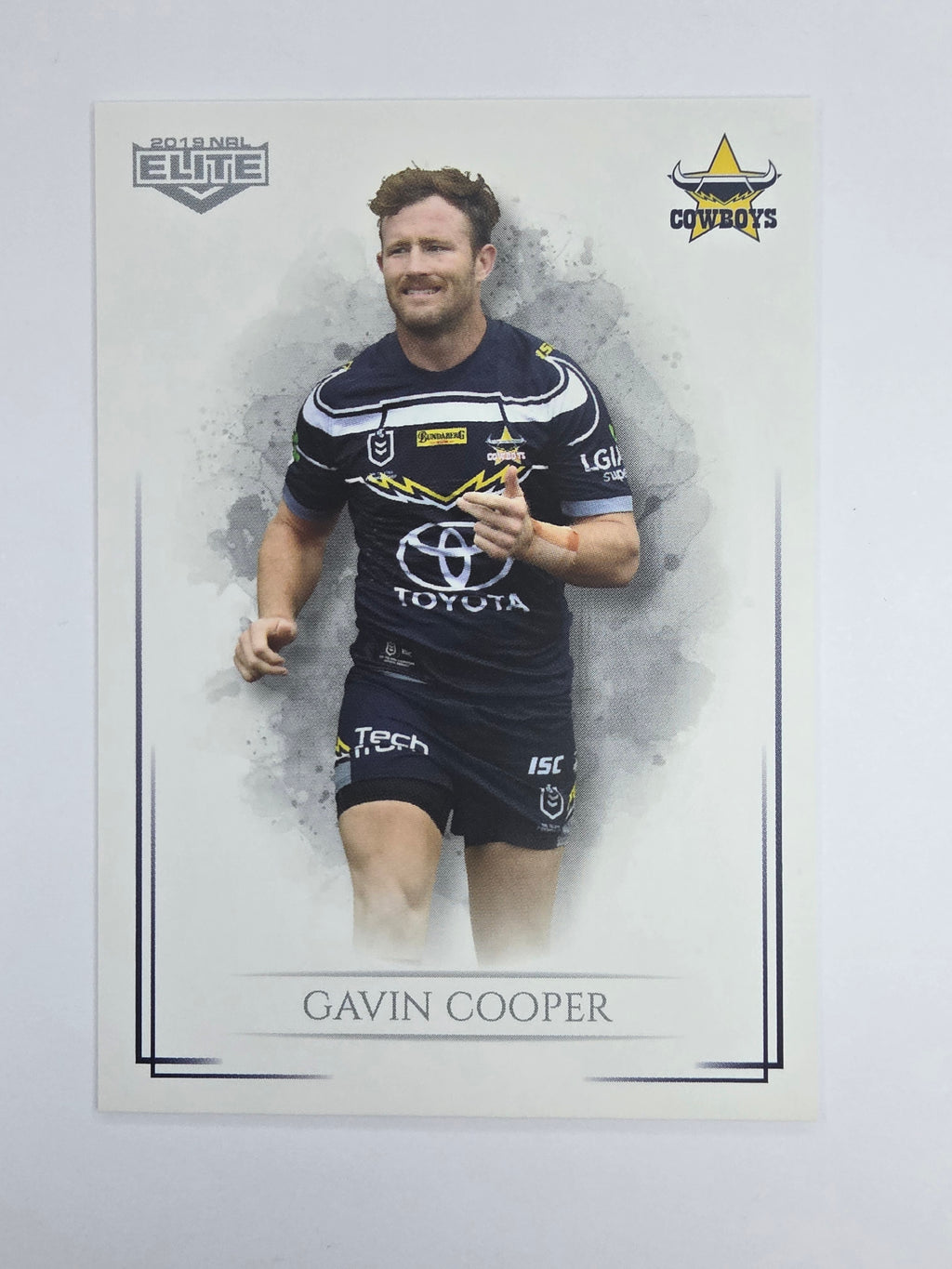 NRL 2019 Elite Base Card #74 Gavin Cooper North Queensland Cowboys