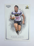 NRL 2019 Elite Base Card #77 Te Maire Martin North Queensland Cowboys