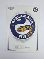 NRL 2019 Elite Base Card #82 Checklist Parramatta Eels