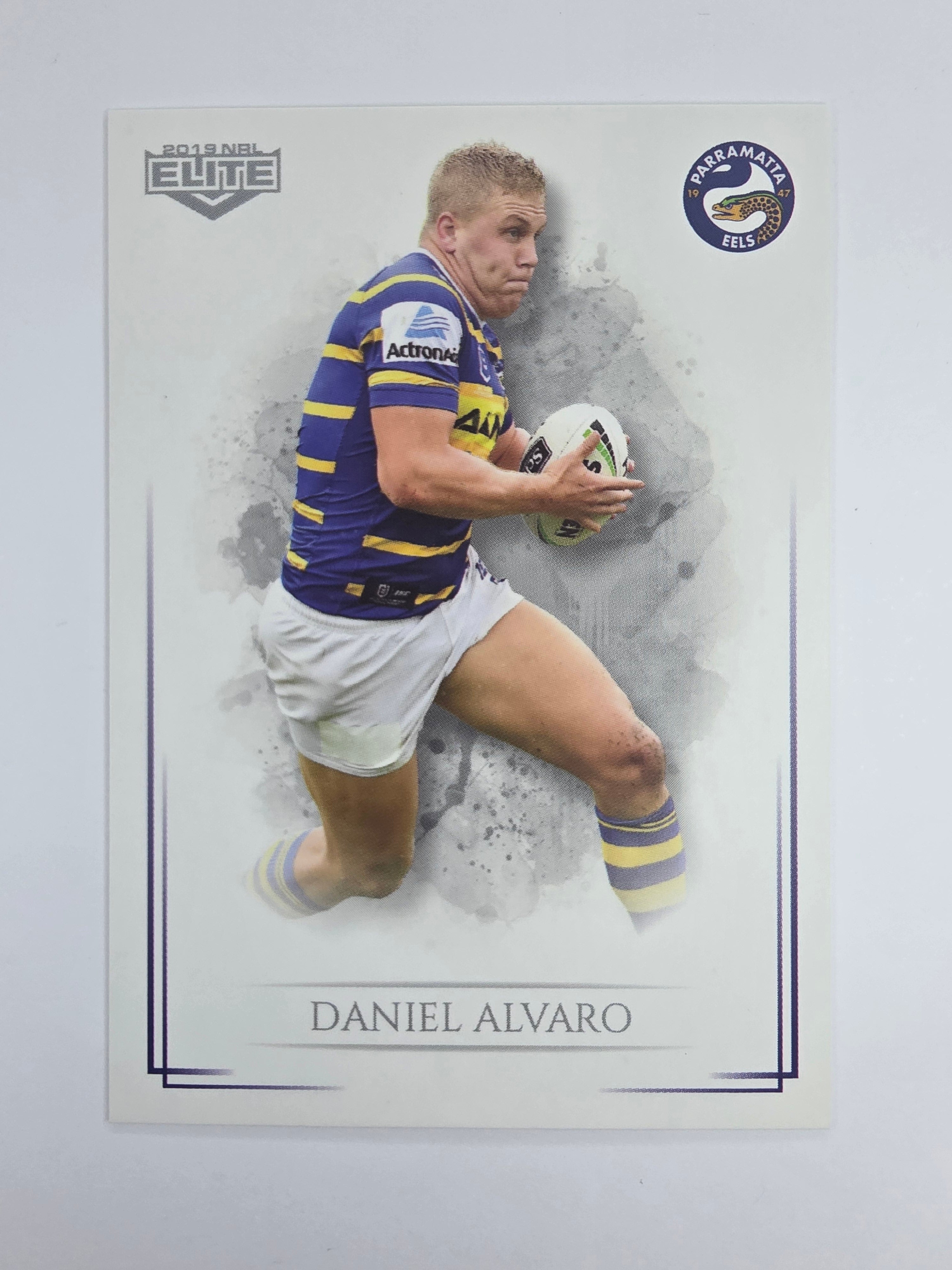 NRL 2019 Elite Base Card #83 Daniel Alvaro Parramatta Eels