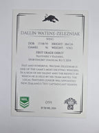 NRL 2019 Elite Base Card #99 Dallin Watene-Zelezniak Penrith Panthers