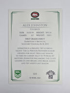 NRL 2019 Elite Base Card #105 Alex Johnston South Sydney Rabbitohs