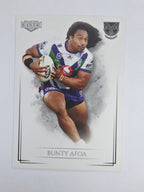 NRL 2019 Elite Base Card #128 Bunty Afoa New Zealand Warriors