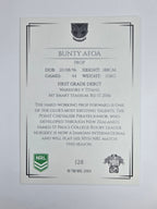 NRL 2019 Elite Base Card #128 Bunty Afoa New Zealand Warriors