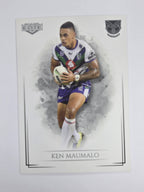 NRL 2019 Elite Base Card #133 Ken Maumalo New Zealand Warriors