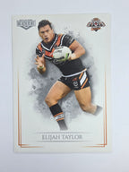 NRL 2019 Elite Base Card #144 Elijah Taylor Wests Tigers
