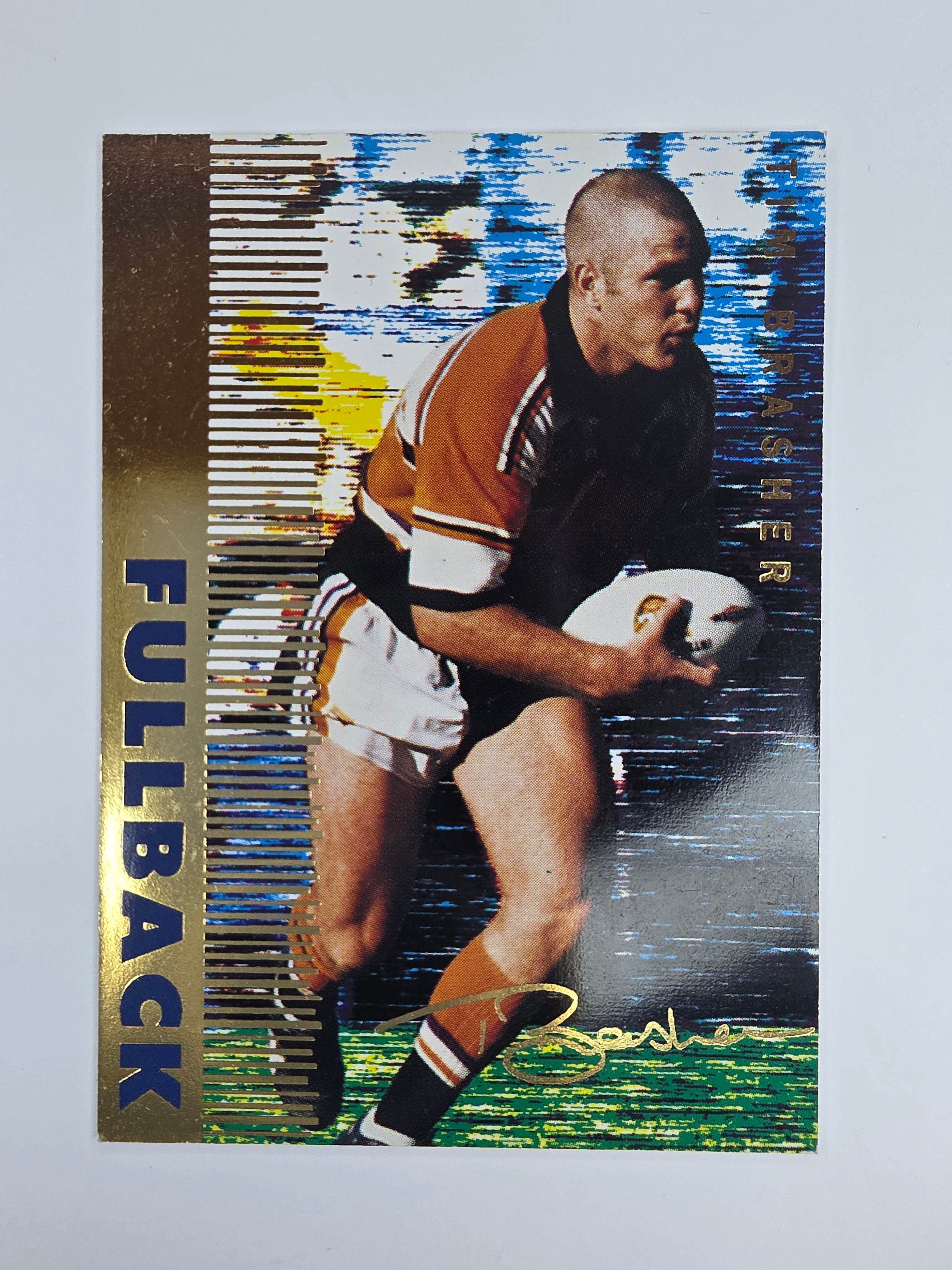 1996 Dynamic Signature Gold #1 Tim Brasher Balmain Tigers