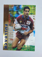 1996 Dynamic Signature Gold #3 Matthew Ridge Manly Warringah Sea Eagles