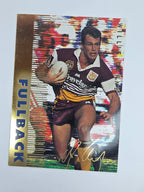 1996 Dynamic Signature Gold #4 Willie Carne Brisbane Broncos