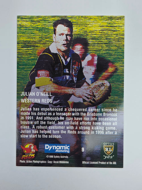 1996 Dynamic Signature Gold #9 Julian O'Neill Western Reds