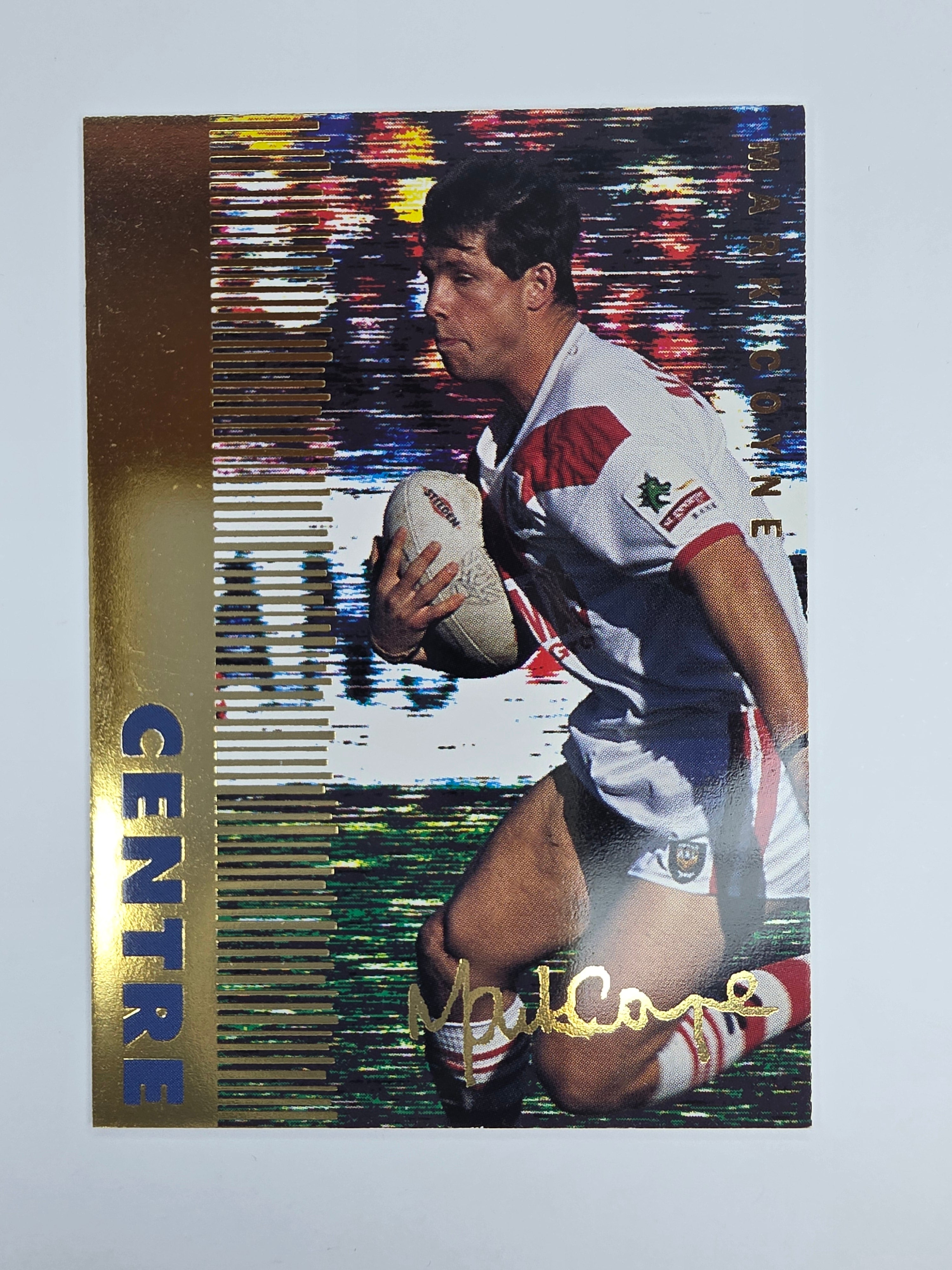 1996 Dynamic Signature Gold #12 Mark Coyne St. George Dragons