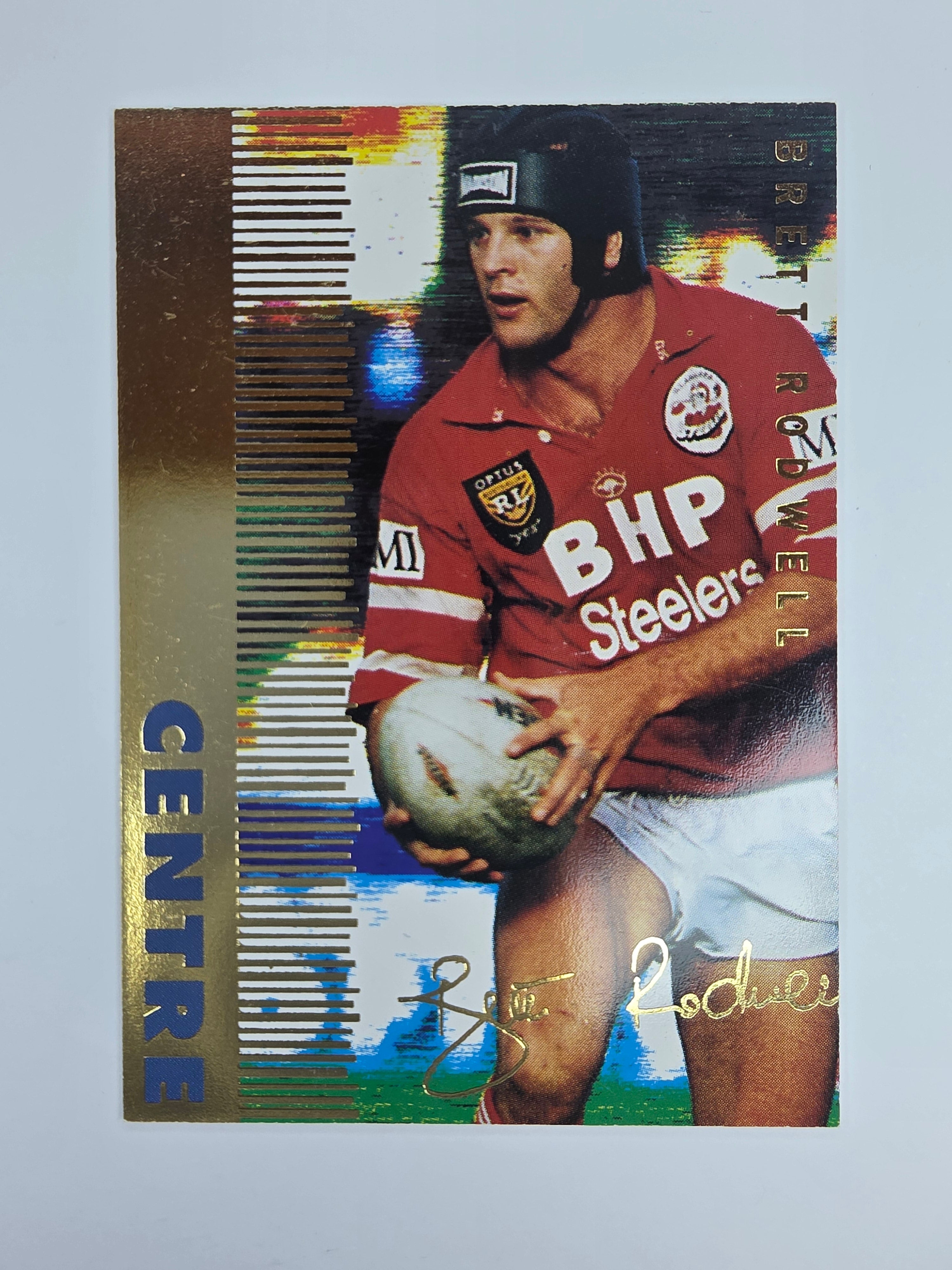 1996 Dynamic Signature Gold #14 Brett Rodwell Illawarra Steelers