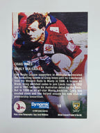 1996 Dynamic Signature Gold #16 Craig Innes Manly Warringah Sea Eagles
