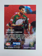 1996 Dynamic Signature Gold #19 Paul Mellor South Sydney Rabbitohs