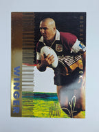 1996 Dynamic Signature Gold #22 Michael Hancock Brisbane Broncos