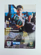 1996 Dynamic Signature Gold #23 Sean Hoppe Auckland Warriors