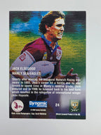 1996 Dynamic Signature Gold #24 Jack Elsegood Manly Warringah Sea Eagles