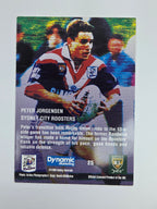 1996 Dynamic Signature Gold #25 Peter Jorgensen Sydney Roosters