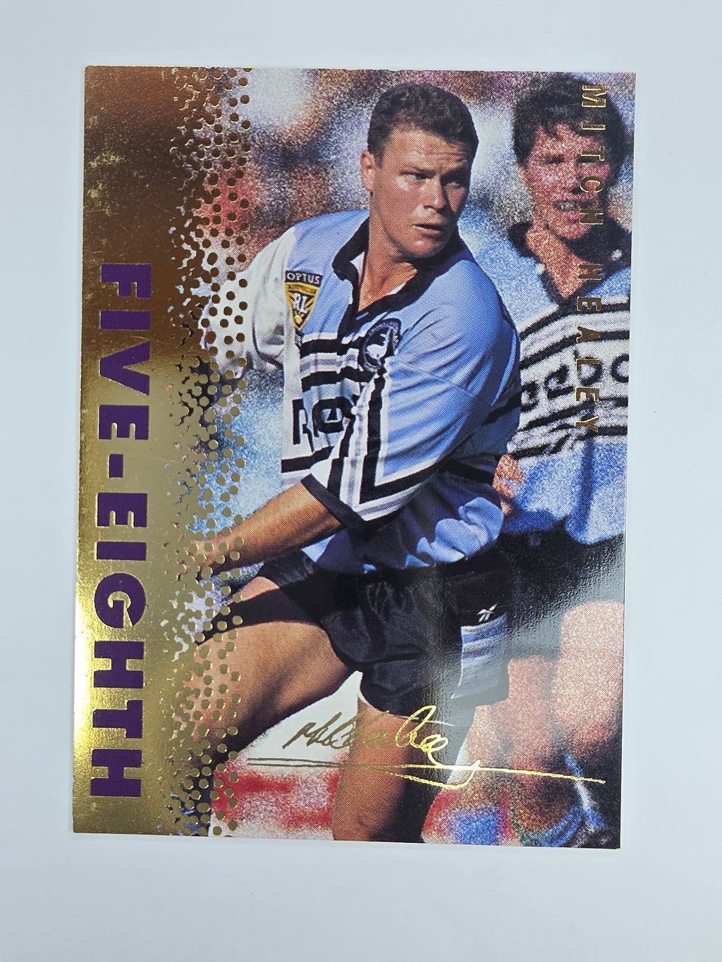 1996 Dynamic Signature Gold #33 Mitch Healey Cronulla Sutherland Sharks