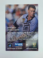 1996 Dynamic Signature Gold #33 Mitch Healey Cronulla Sutherland Sharks