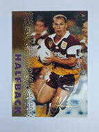 1996 Dynamic Signature Gold #37 Allan Langer Brisbane Broncos