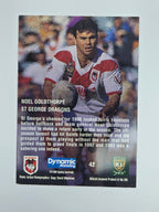 1996 Dynamic Signature Gold #42 Noel Goldthorpe St. George Dragons