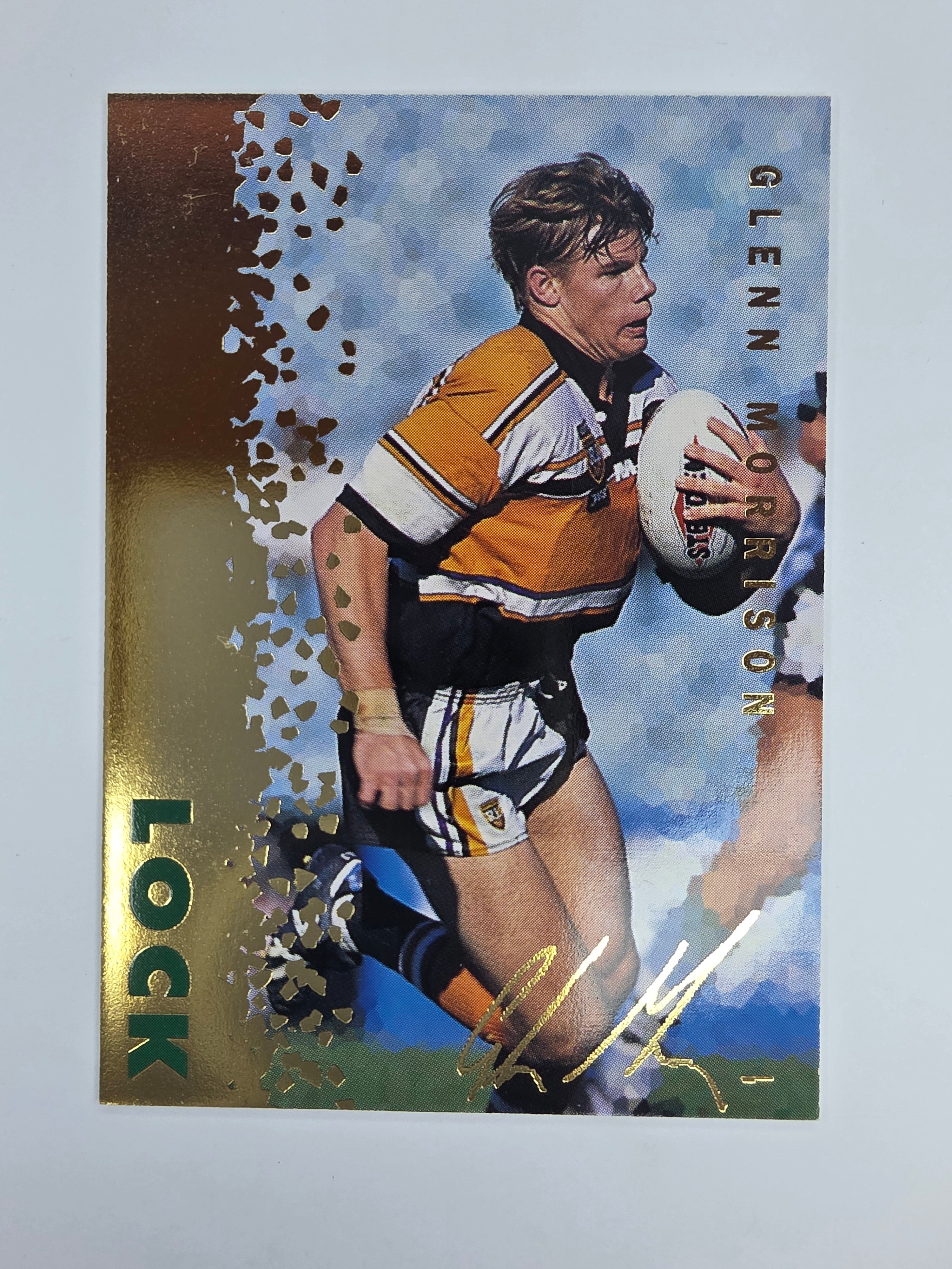 1996 Dynamic Signature Gold #48 Glenn Morrison Balmain Tigers