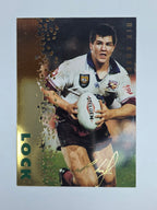 1996 Dynamic Signature Gold #50 Nik Kosef Manly Warringah Sea Eagles