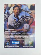 1996 Dynamic Signature Gold #51 Tawera Nikau Cronulla Sutherland Sharks