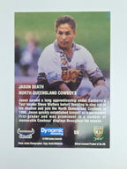 1996 Dynamic Signature Gold #55 Jason Death North Queensland Cowboys