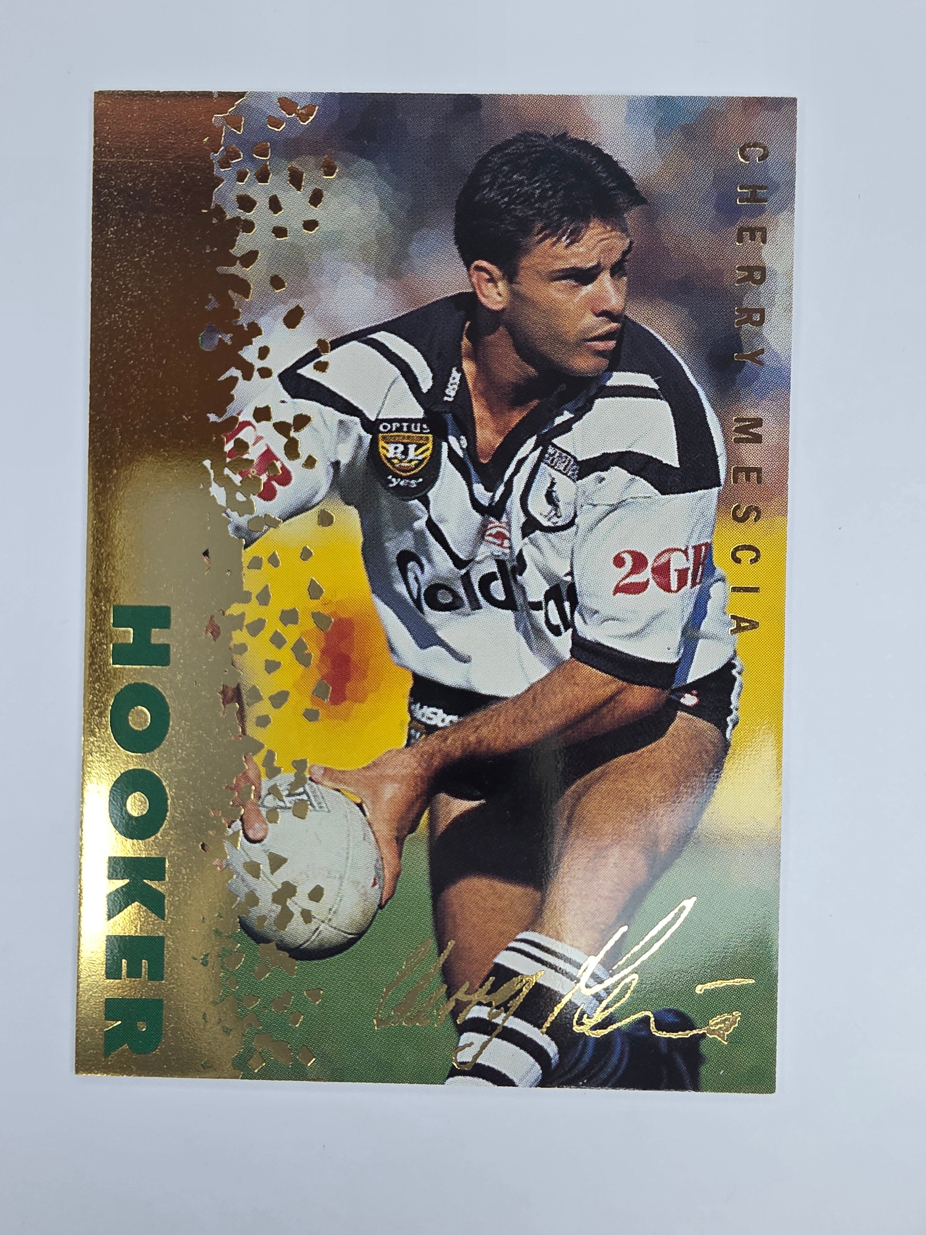 1996 Dynamic Signature Gold #59 Cherry Mescia Western Suburbs Magpies