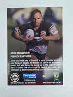 1996 Dynamic Signature Gold #64 John Cartwright Penrith Panthers