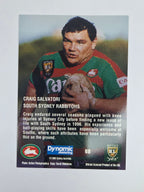1996 Dynamic Signature Gold #68 Craig Salvatori South Sydney Rabbitohs